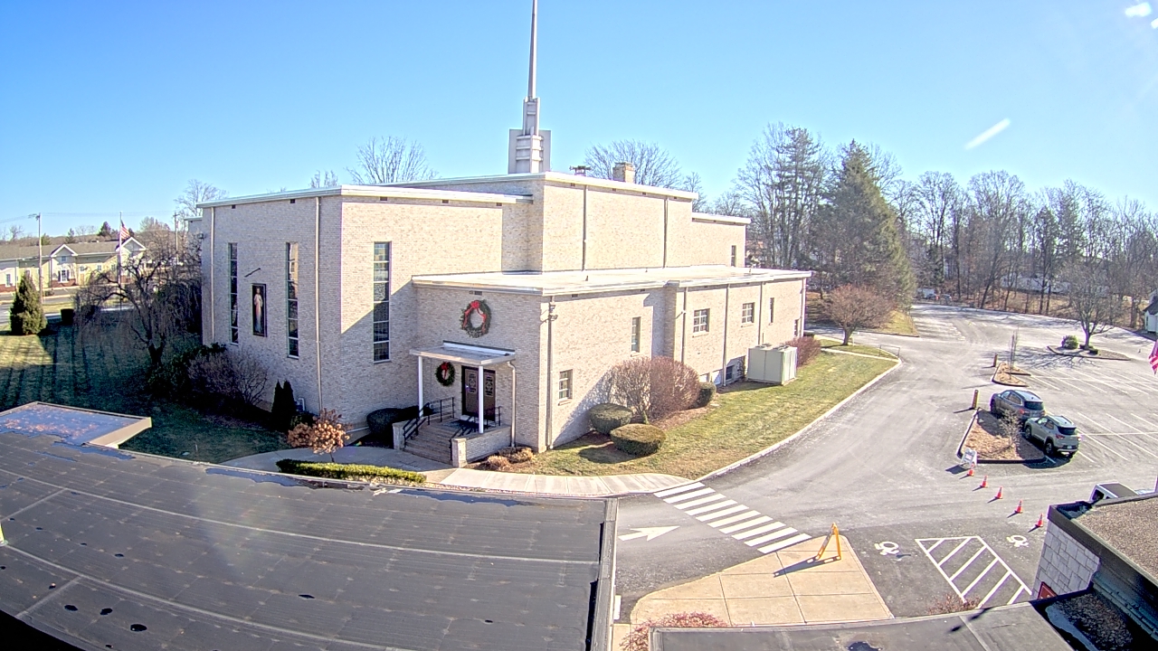 Thumbnail for current weather camera view from St. Bridget School in Cheshire, Connecticut