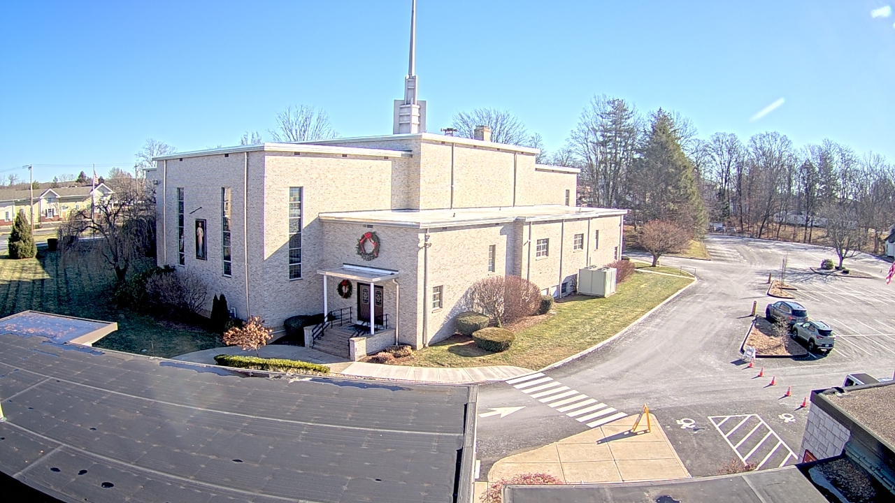 Thumbnail for current weather camera view from St. Bridget School in Cheshire, Connecticut