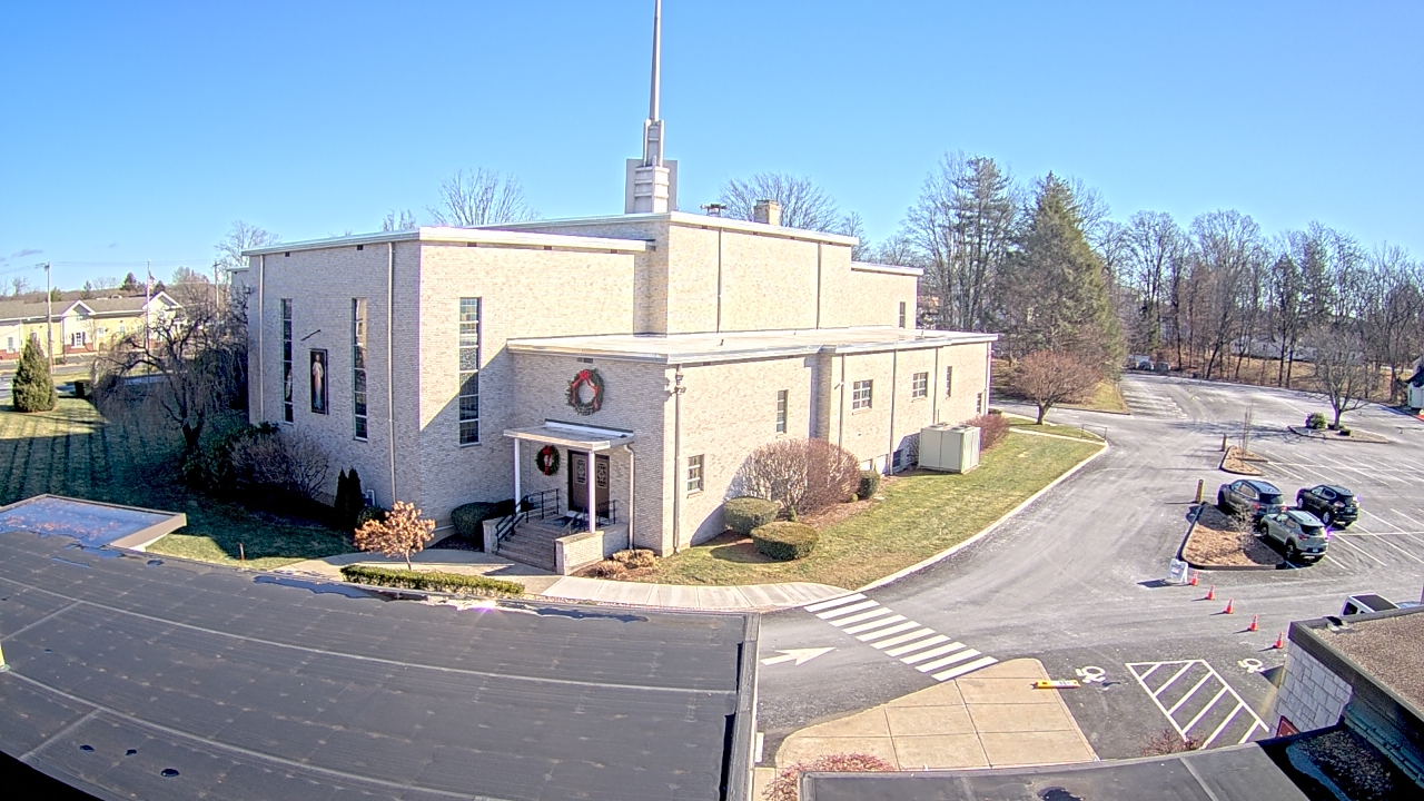 Thumbnail for current weather camera view from St. Bridget School in Cheshire, Connecticut