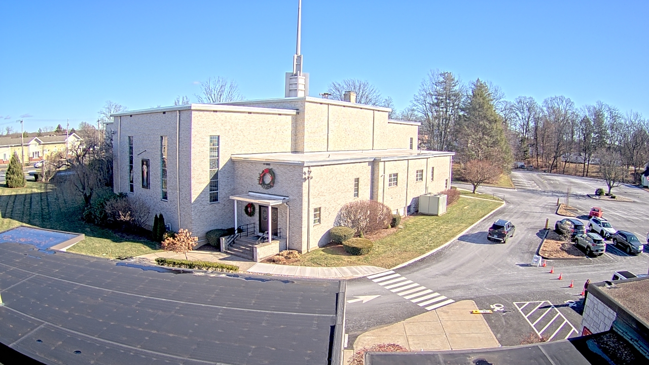 Thumbnail for current weather camera view from St. Bridget School in Cheshire, Connecticut