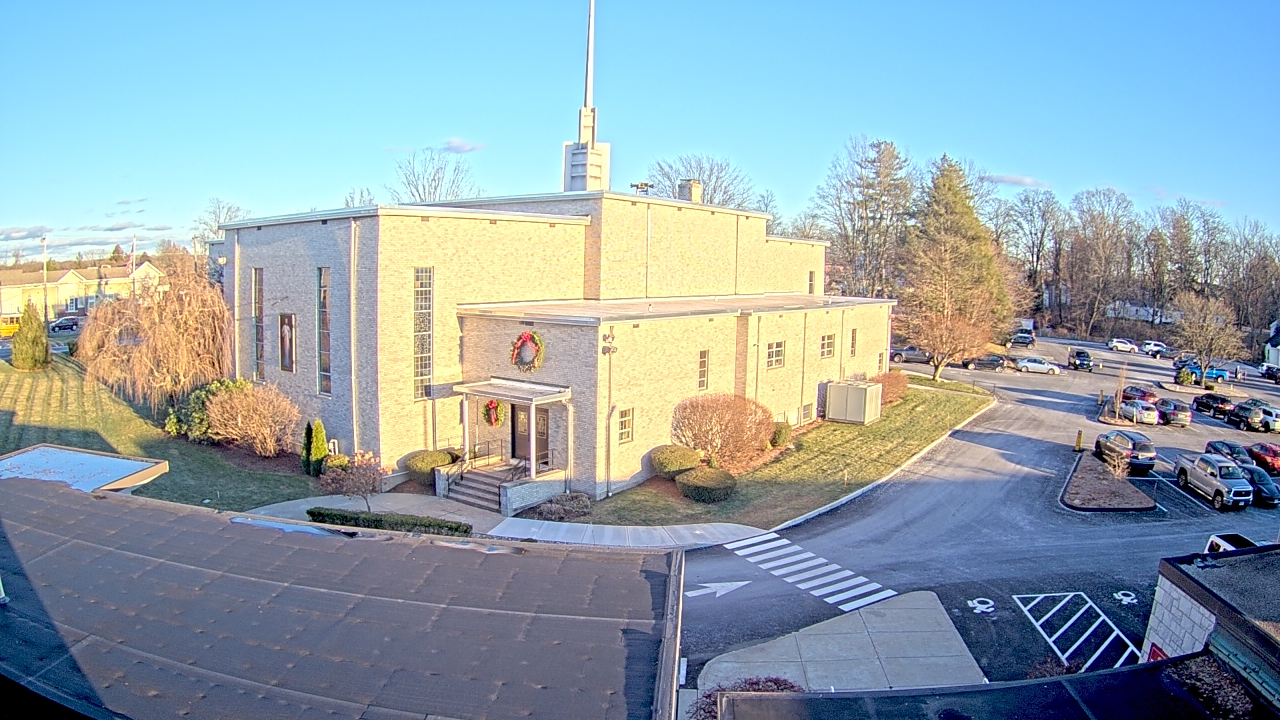 Thumbnail for current weather camera view from St. Bridget School in Cheshire, Connecticut