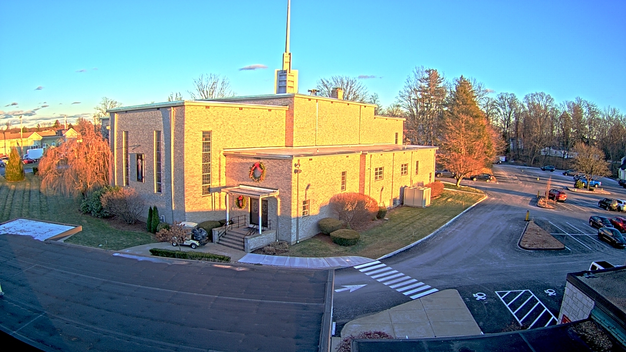Thumbnail for current weather camera view from St. Bridget School in Cheshire, Connecticut
