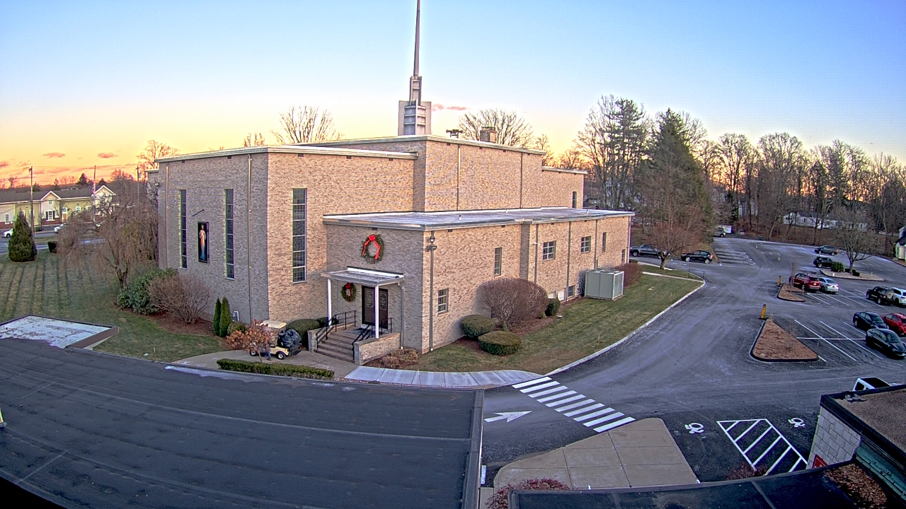 Thumbnail for current weather camera view from St. Bridget School in Cheshire, Connecticut