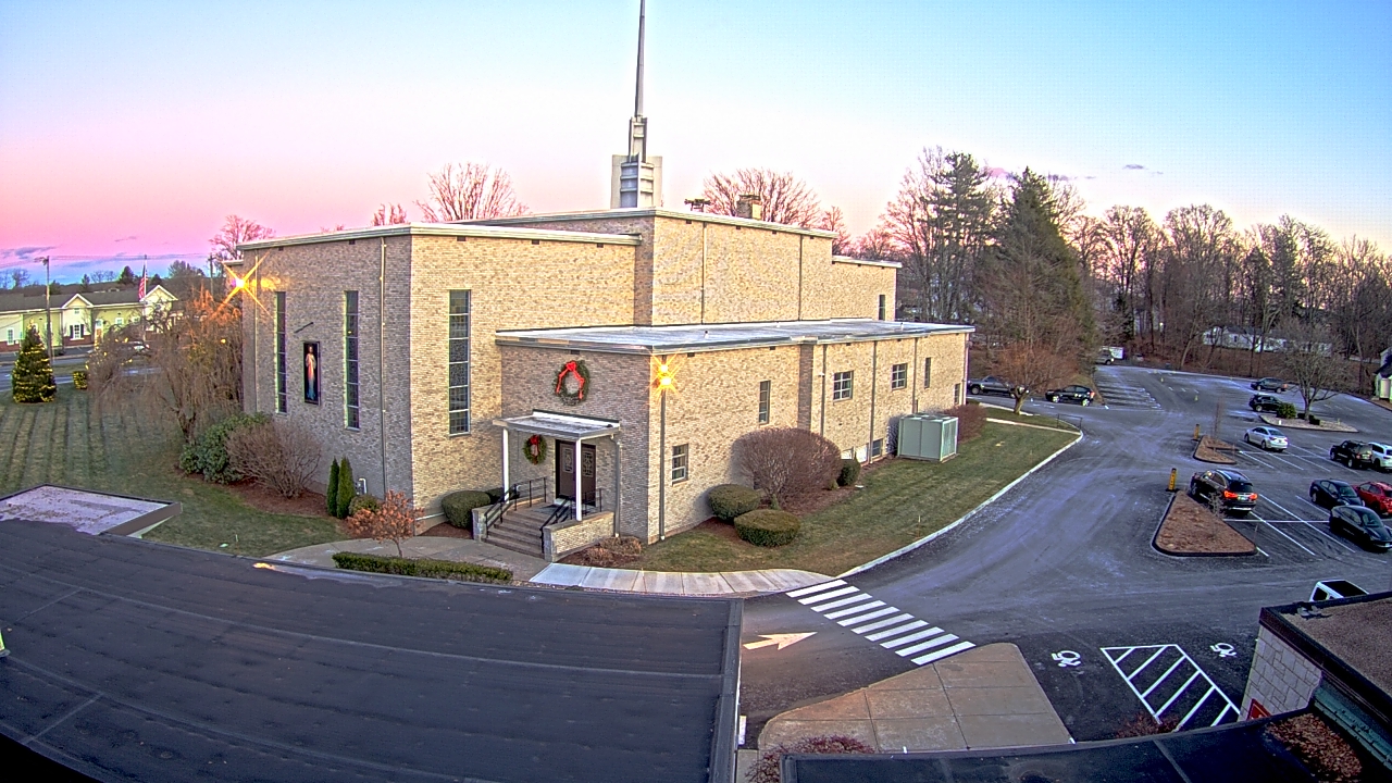 Thumbnail for current weather camera view from St. Bridget School in Cheshire, Connecticut