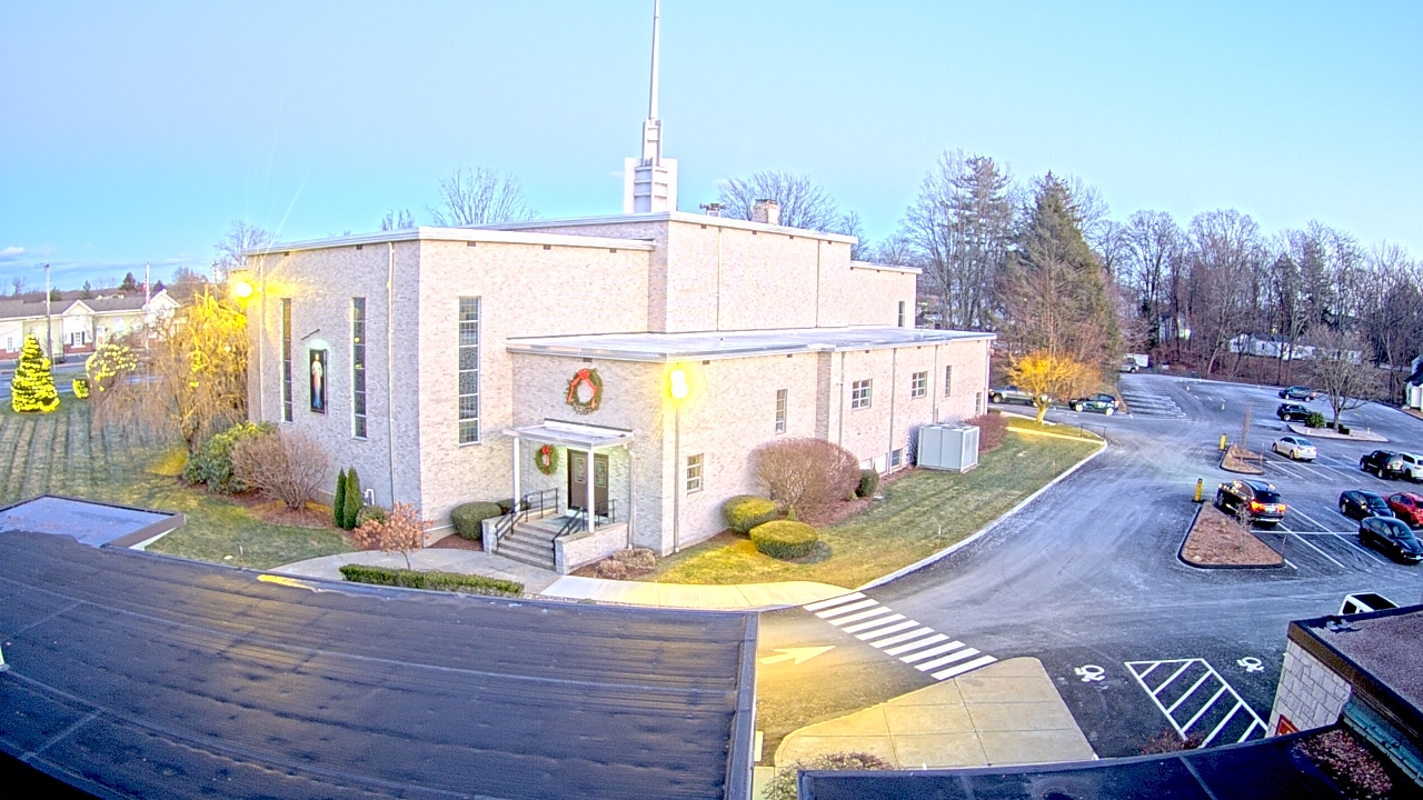 Thumbnail for current weather camera view from St. Bridget School in Cheshire, Connecticut