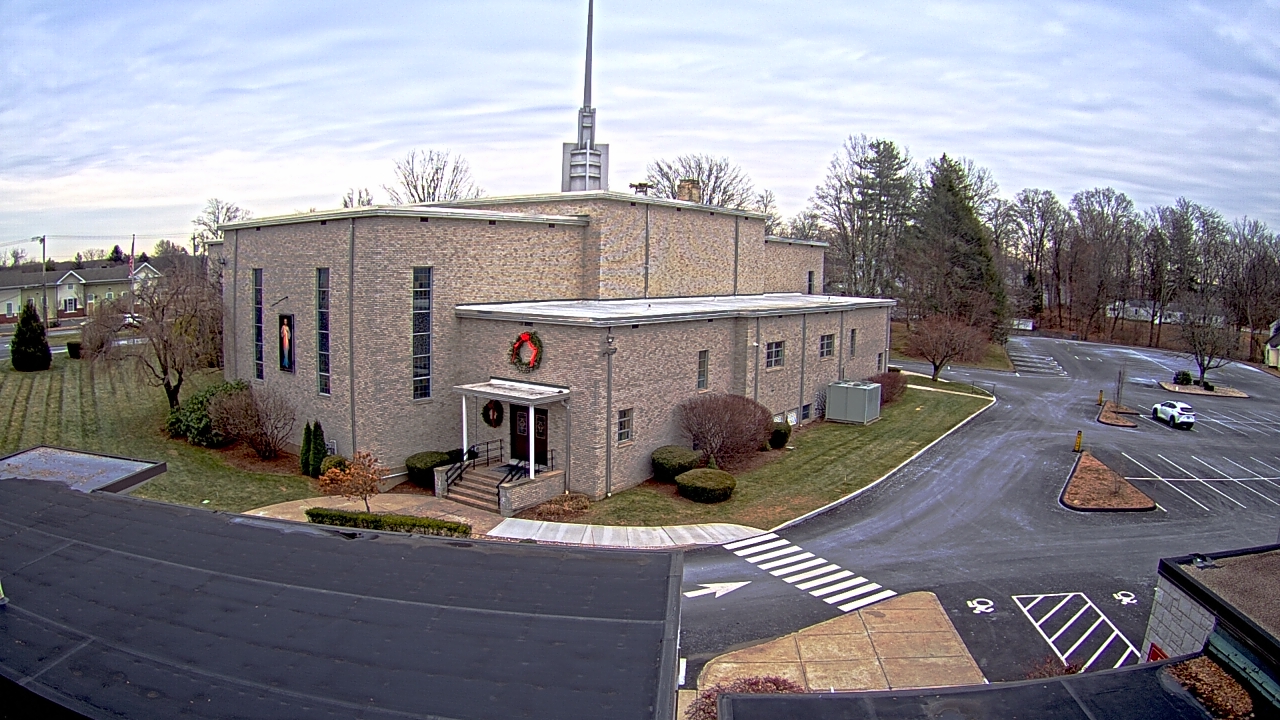 Thumbnail for current weather camera view from St. Bridget School in Cheshire, Connecticut