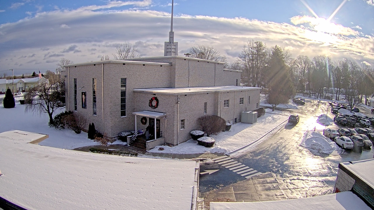 Thumbnail for current weather camera view from St. Bridget School in Cheshire, Connecticut