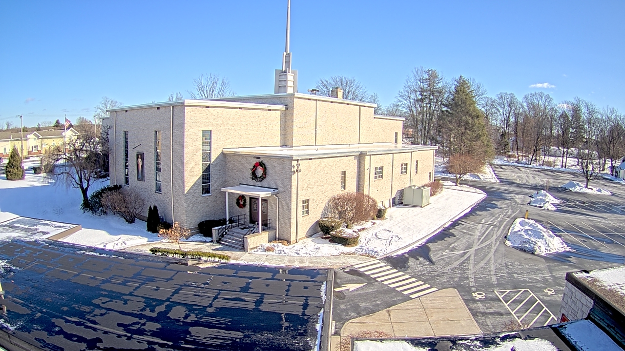 Thumbnail for current weather camera view from St. Bridget School in Cheshire, Connecticut