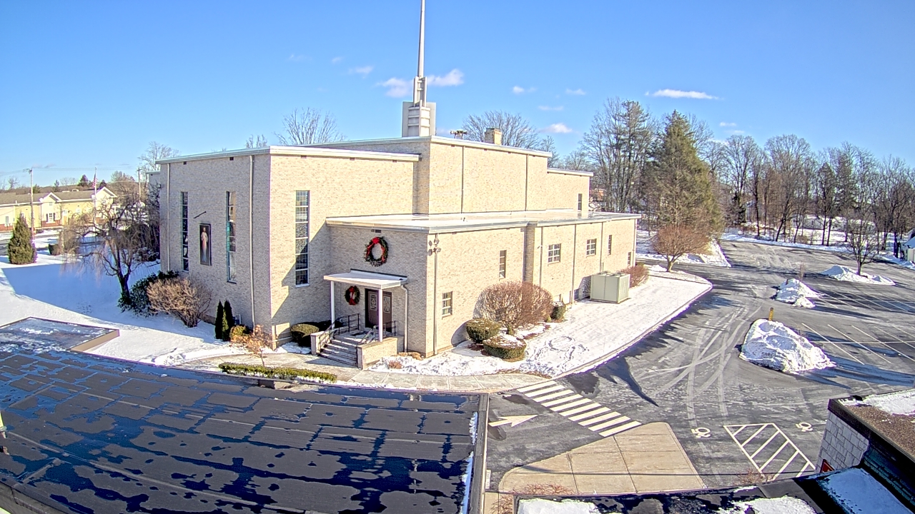 Thumbnail for current weather camera view from St. Bridget School in Cheshire, Connecticut