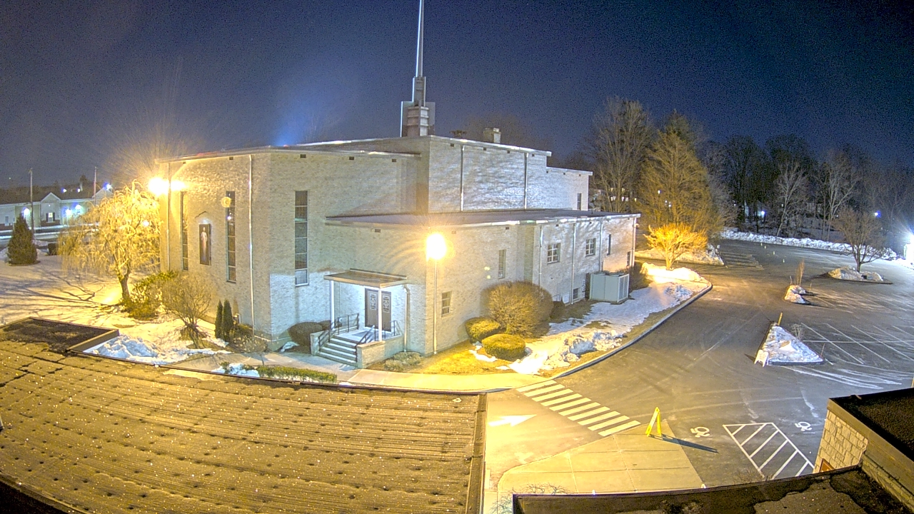 Thumbnail for current weather camera view from St. Bridget School in Cheshire, Connecticut