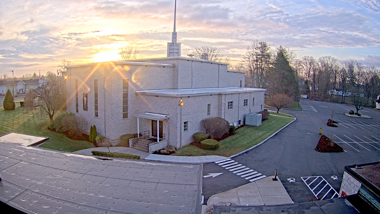 Thumbnail for current weather camera view from St. Bridget School in Cheshire, Connecticut