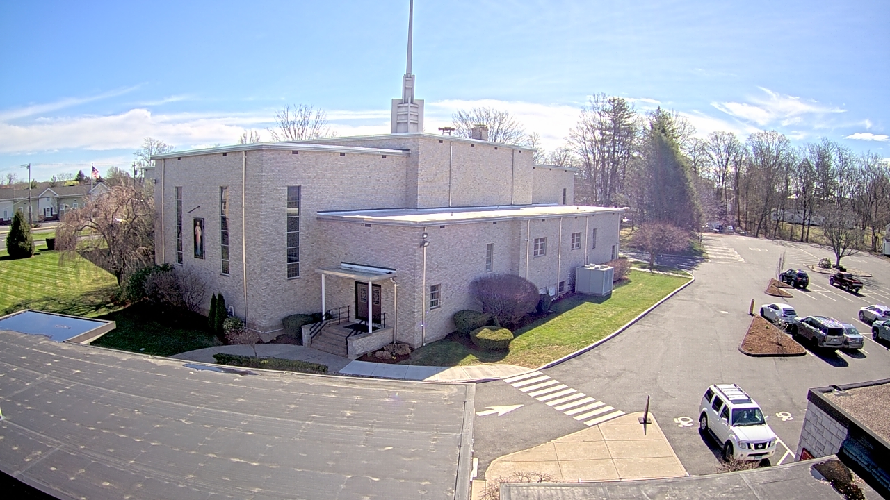 Thumbnail for current weather camera view from St. Bridget School in Cheshire, Connecticut