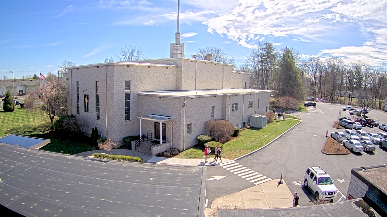 Thumbnail for current weather camera view from St. Bridget School in Cheshire, Connecticut