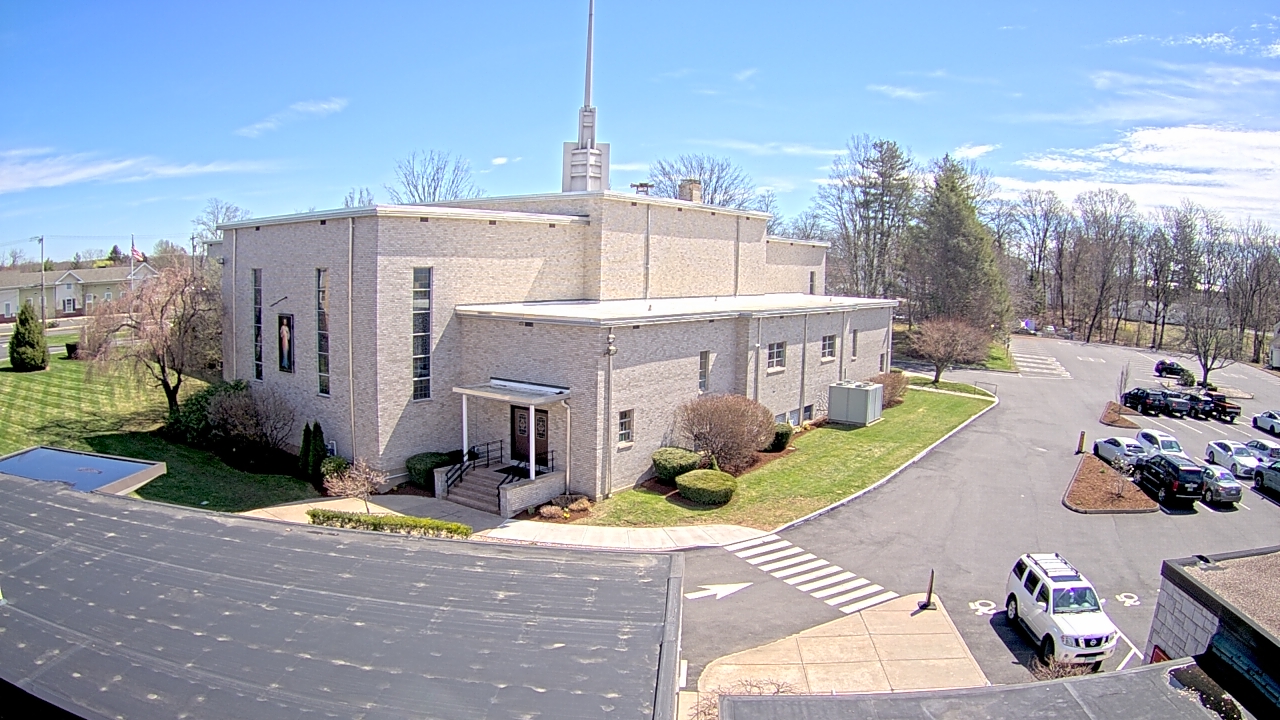 Thumbnail for current weather camera view from St. Bridget School in Cheshire, Connecticut