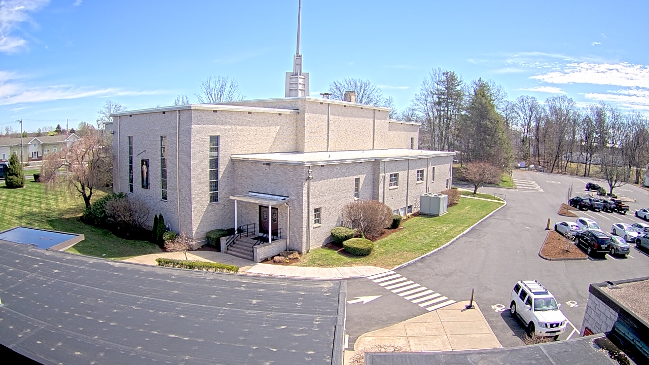 Thumbnail for current weather camera view from St. Bridget School in Cheshire, Connecticut