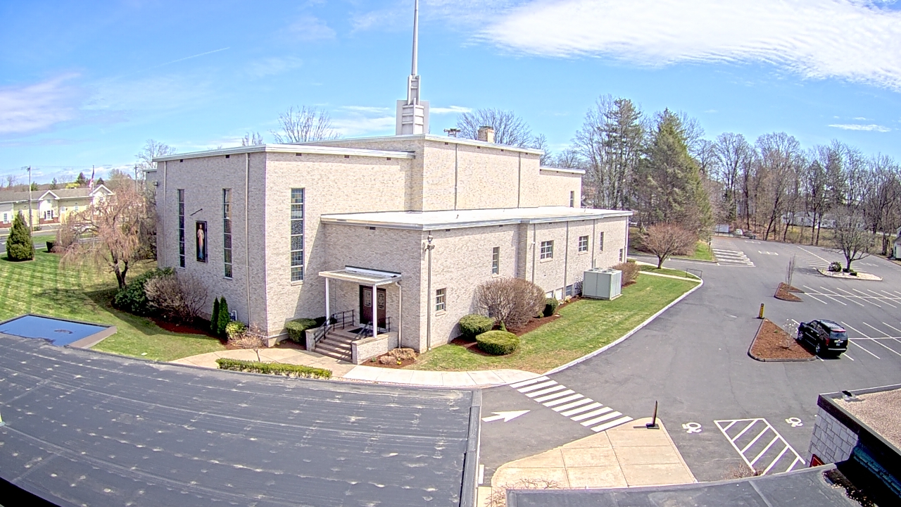 Thumbnail for current weather camera view from St. Bridget School in Cheshire, Connecticut