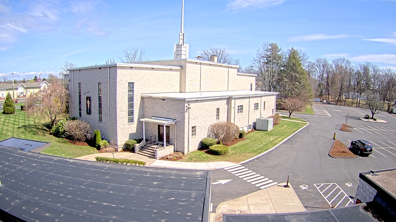 Thumbnail for current weather camera view from St. Bridget School in Cheshire, Connecticut