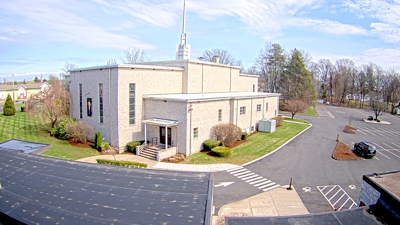 Thumbnail for current weather camera view from St. Bridget School in Cheshire, Connecticut