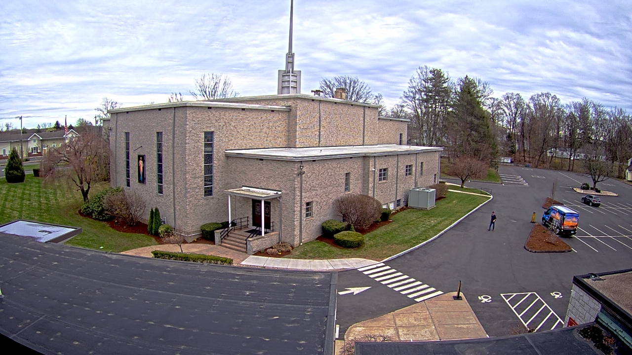 Thumbnail for current weather camera view from St. Bridget School in Cheshire, Connecticut
