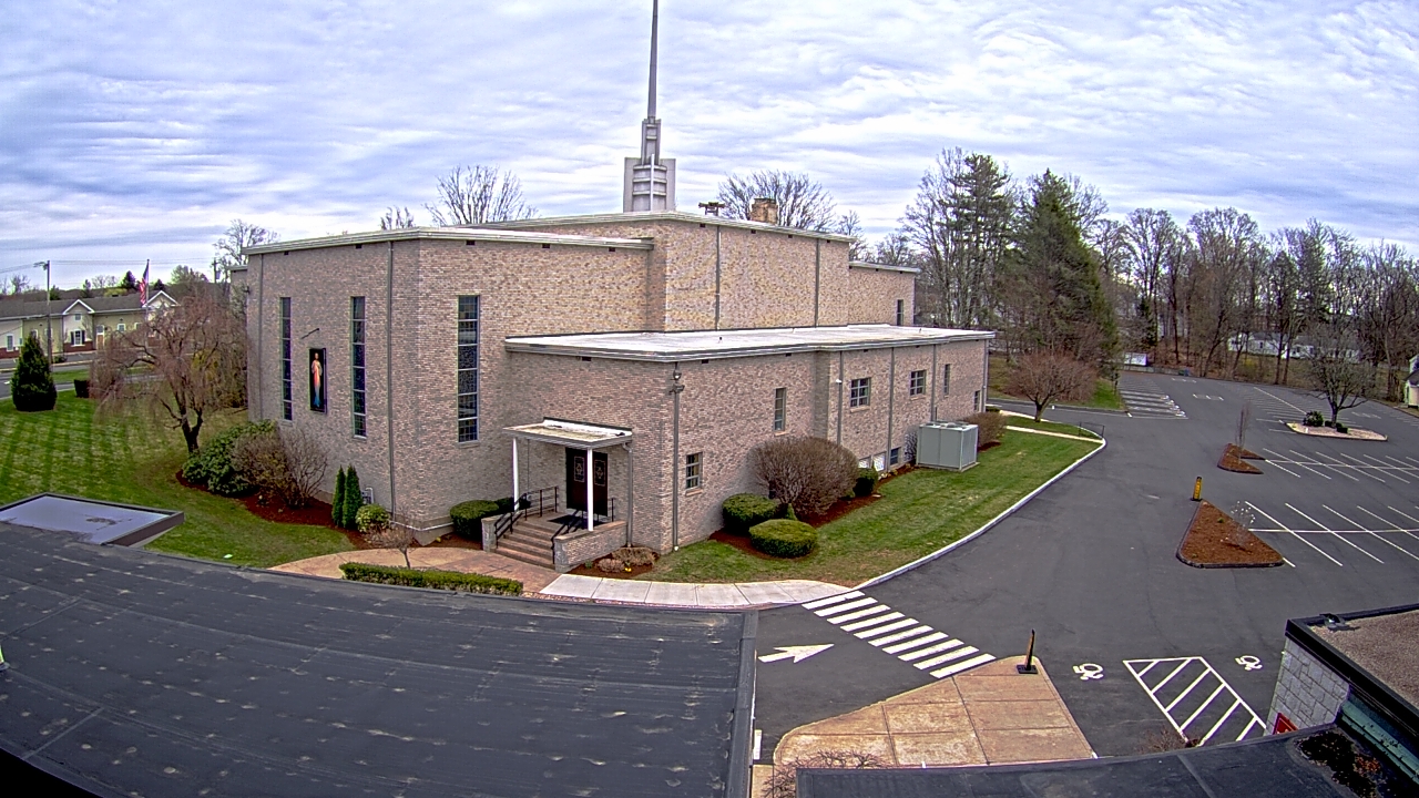 Thumbnail for current weather camera view from St. Bridget School in Cheshire, Connecticut