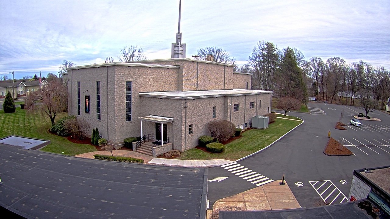 Thumbnail for current weather camera view from St. Bridget School in Cheshire, Connecticut