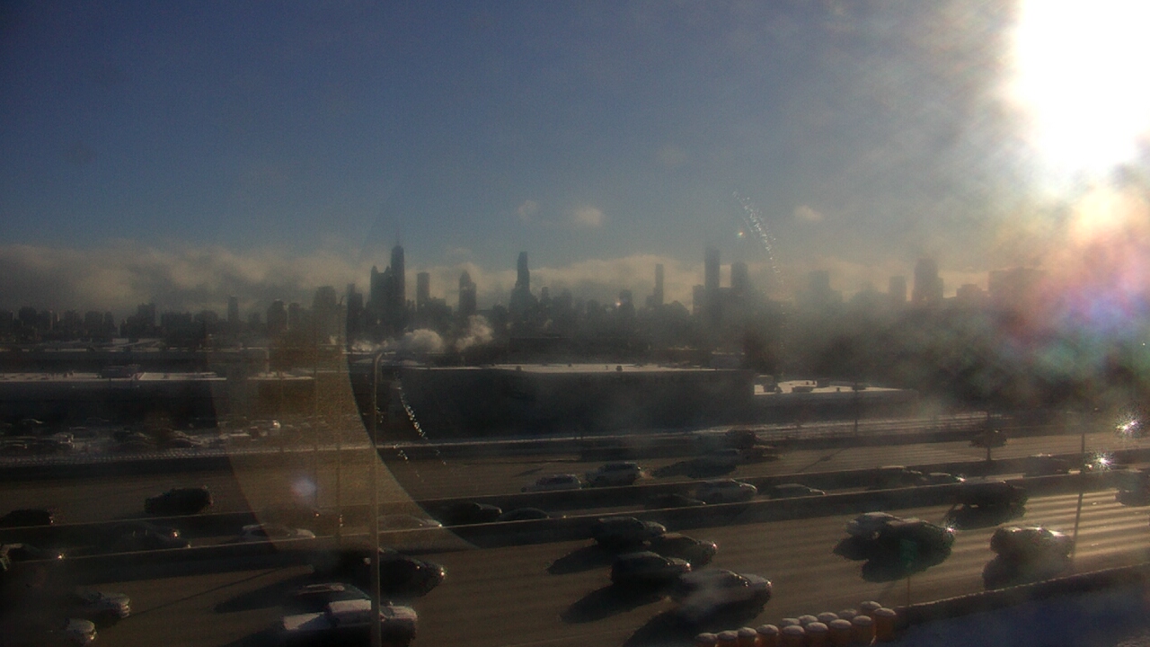 Thumbnail for current weather camera view from St Stanislaus Kostka School in Chicago, Illinois