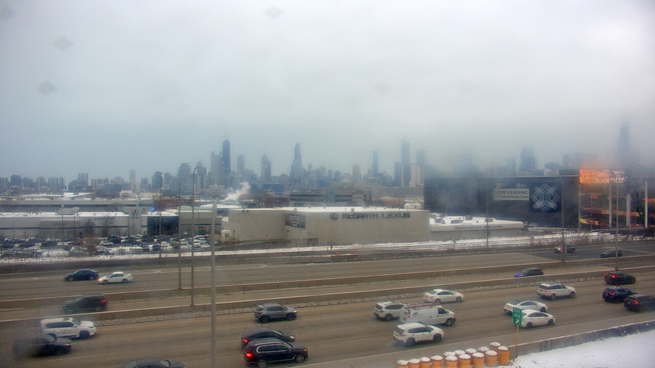 Thumbnail for current weather camera view from St Stanislaus Kostka School in Chicago, Illinois