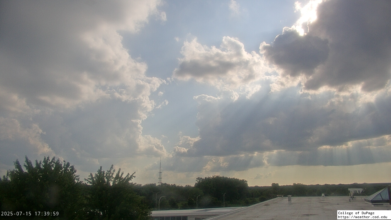 Thumbnail for current weather camera view from College of DuPage in Glen Ellyn, Illinois