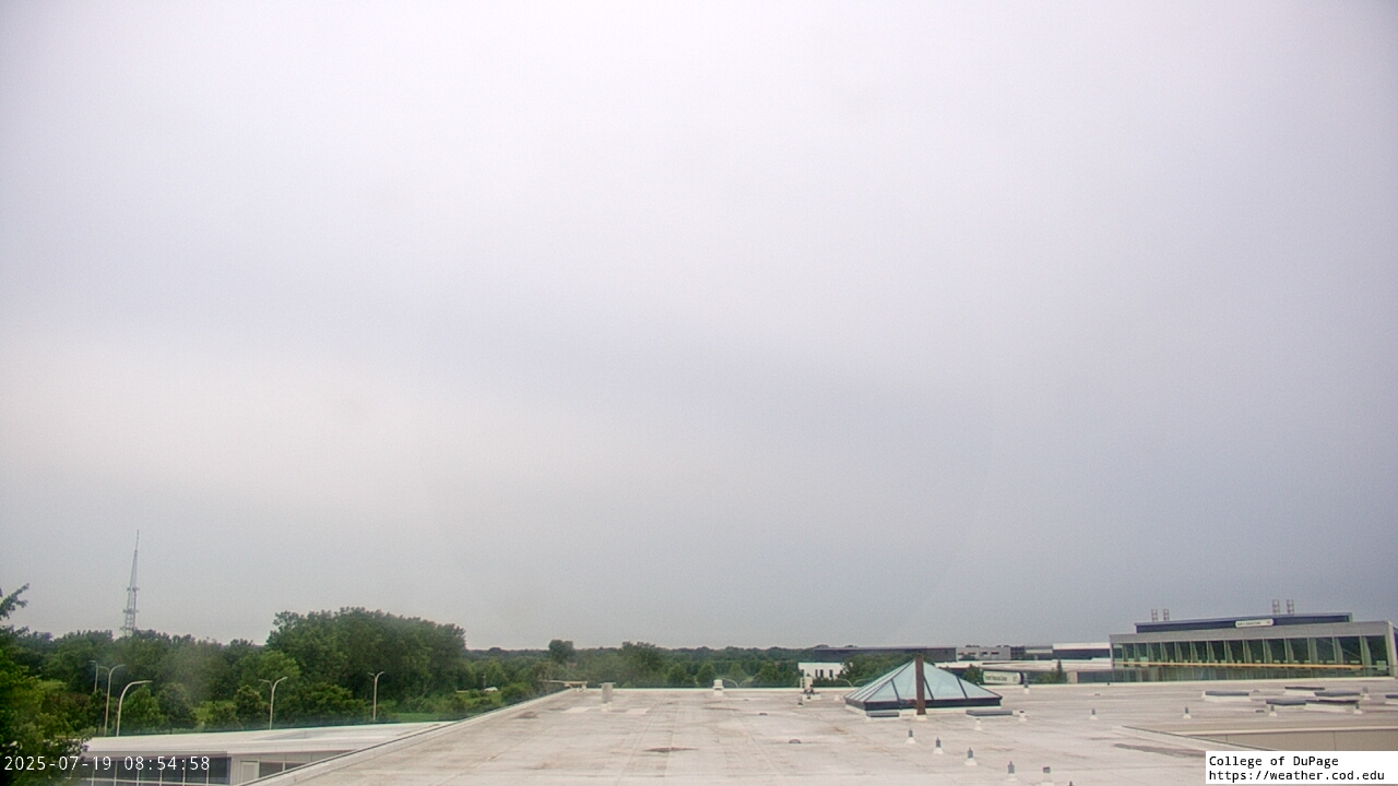 Thumbnail for current weather camera view from College of DuPage in Glen Ellyn, Illinois