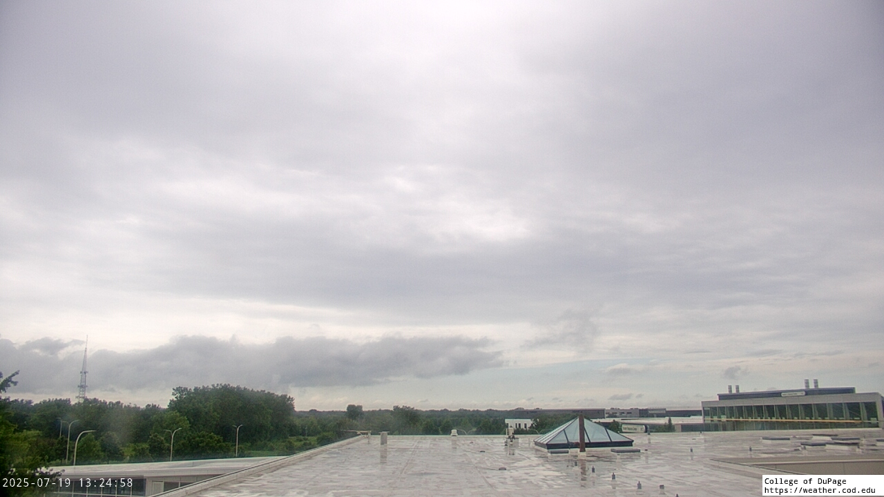 Thumbnail for current weather camera view from College of DuPage in Glen Ellyn, Illinois