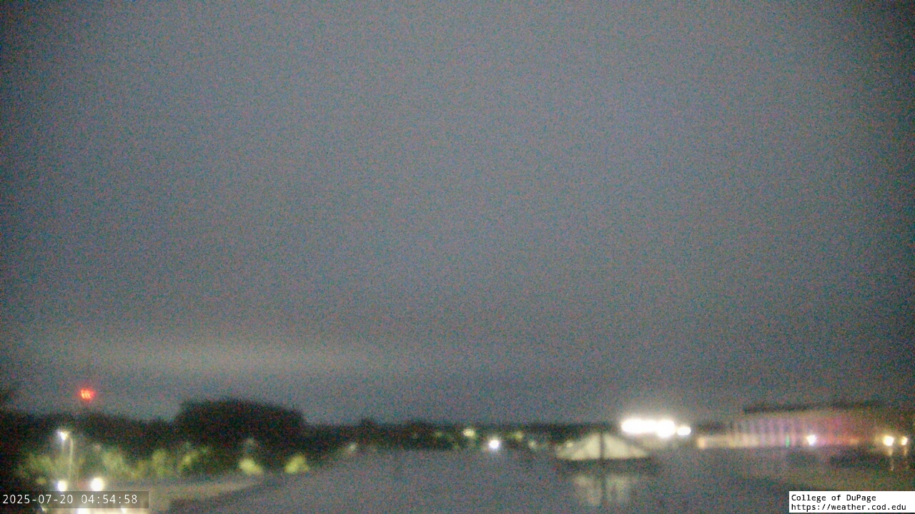 Thumbnail for current weather camera view from College of DuPage in Glen Ellyn, Illinois