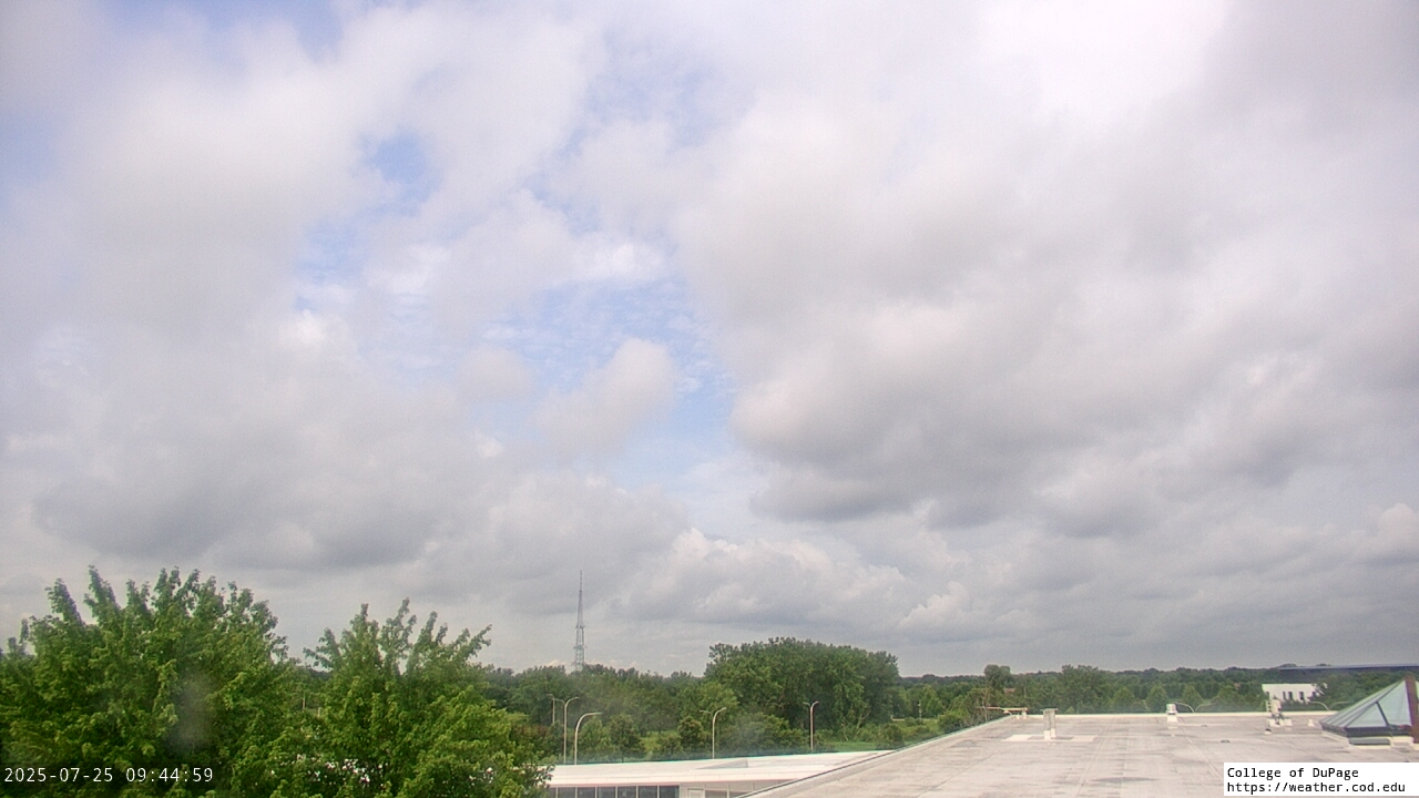 Thumbnail for current weather camera view from College of DuPage in Glen Ellyn, Illinois