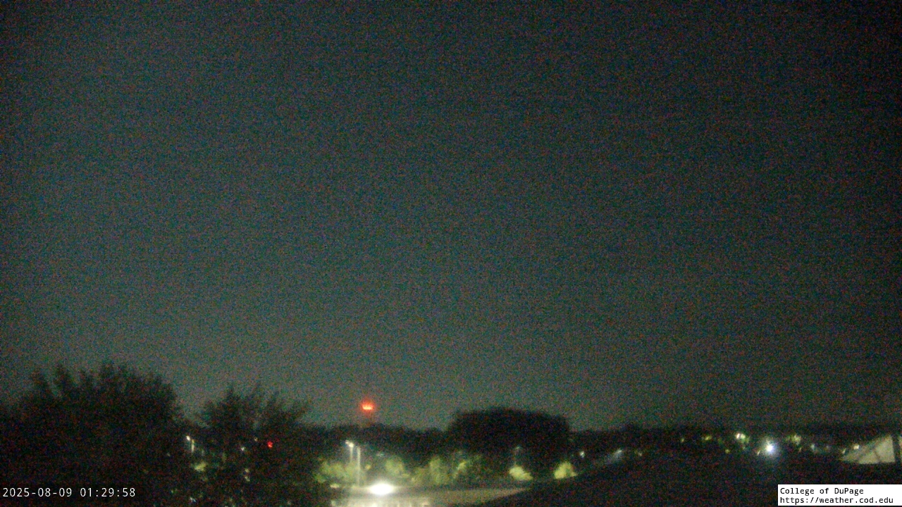 Thumbnail for current weather camera view from College of DuPage in Glen Ellyn, Illinois