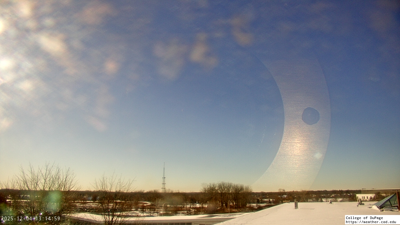 Thumbnail for current weather camera view from College of DuPage in Glen Ellyn, Illinois