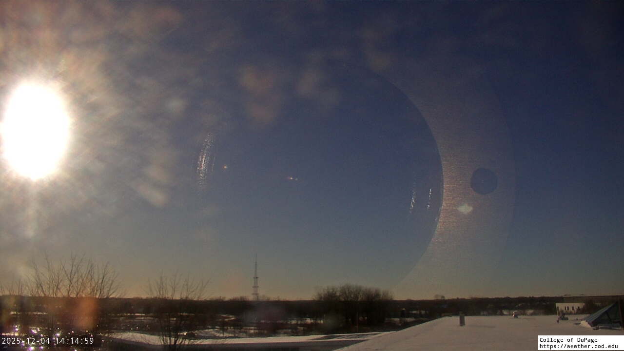 Thumbnail for current weather camera view from College of DuPage in Glen Ellyn, Illinois