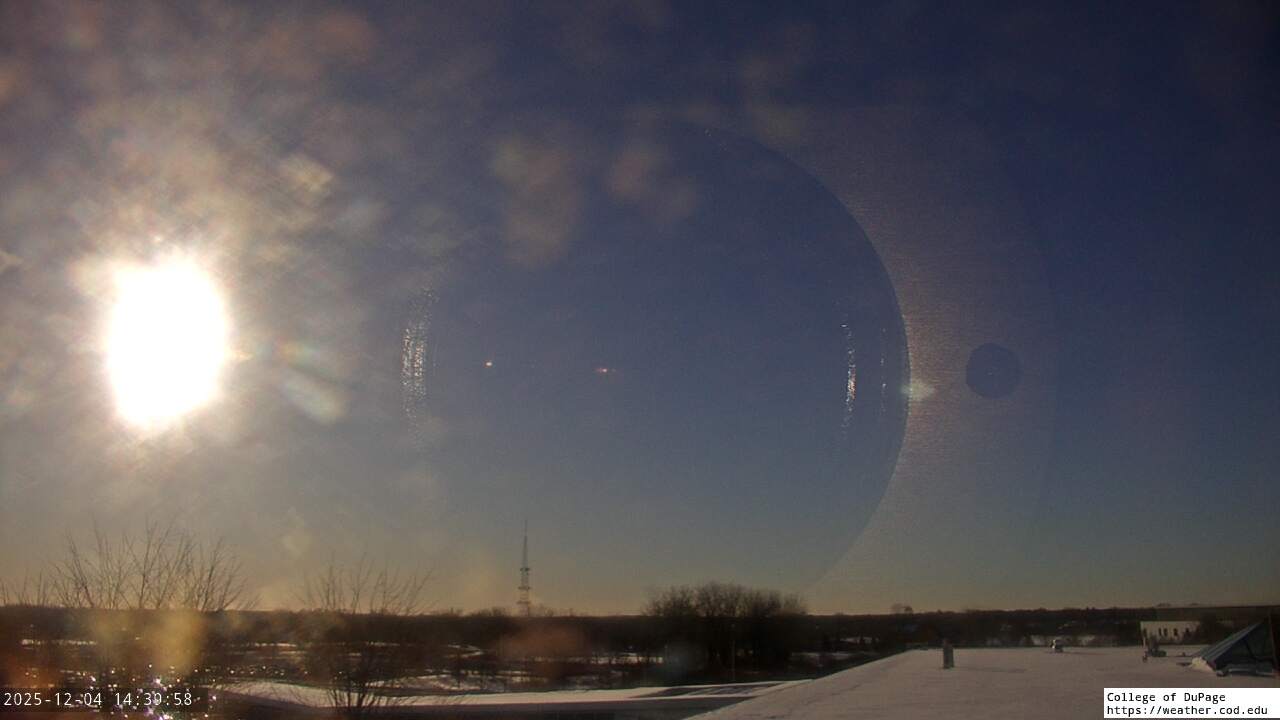 Thumbnail for current weather camera view from College of DuPage in Glen Ellyn, Illinois