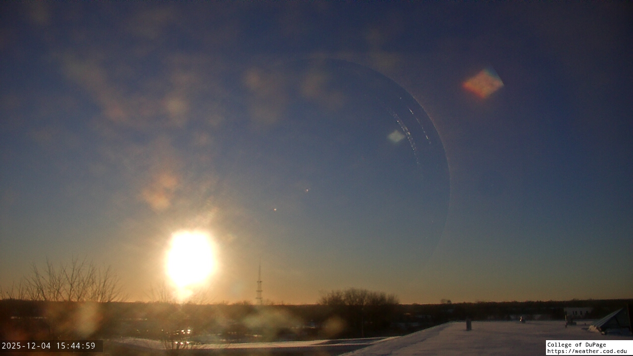 Thumbnail for current weather camera view from College of DuPage in Glen Ellyn, Illinois