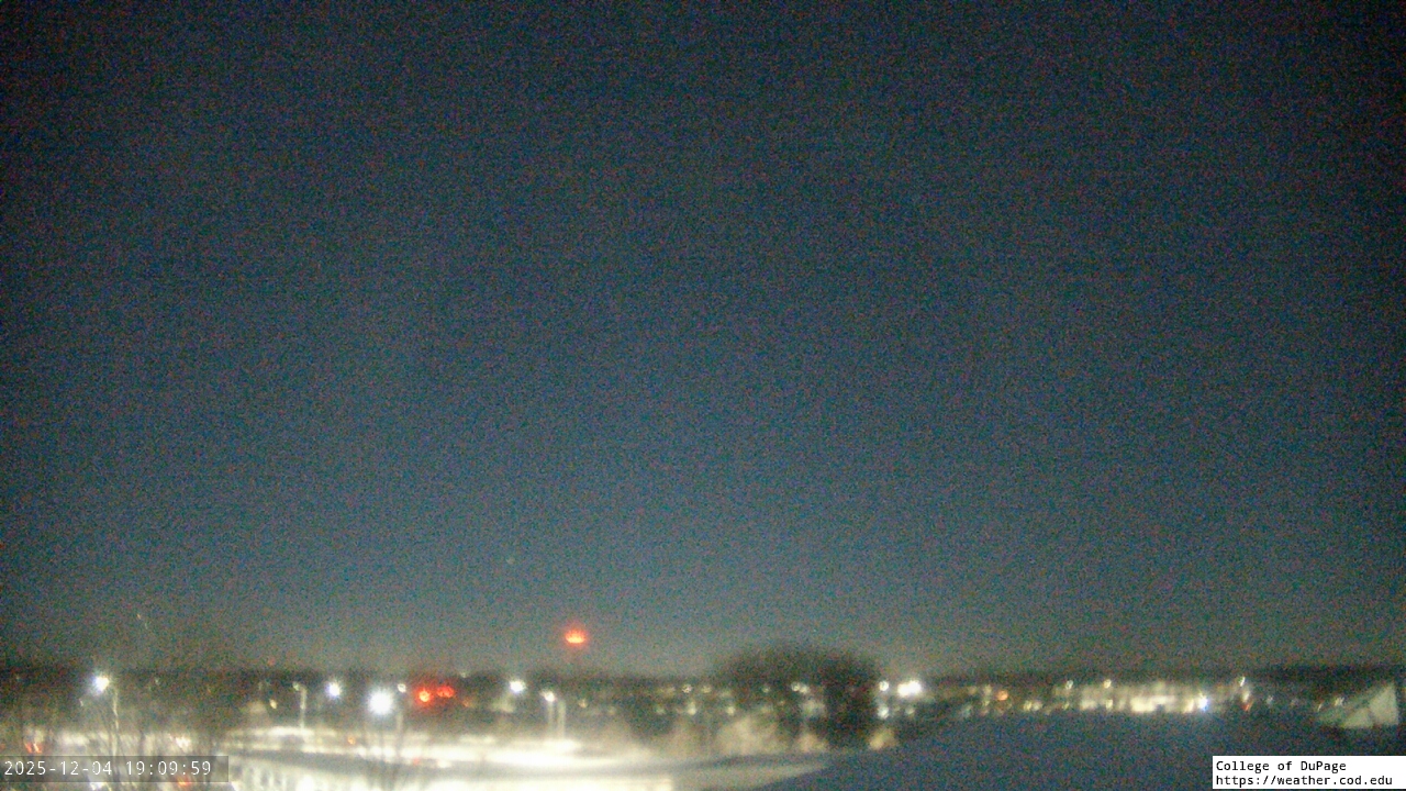 Thumbnail for current weather camera view from College of DuPage in Glen Ellyn, Illinois