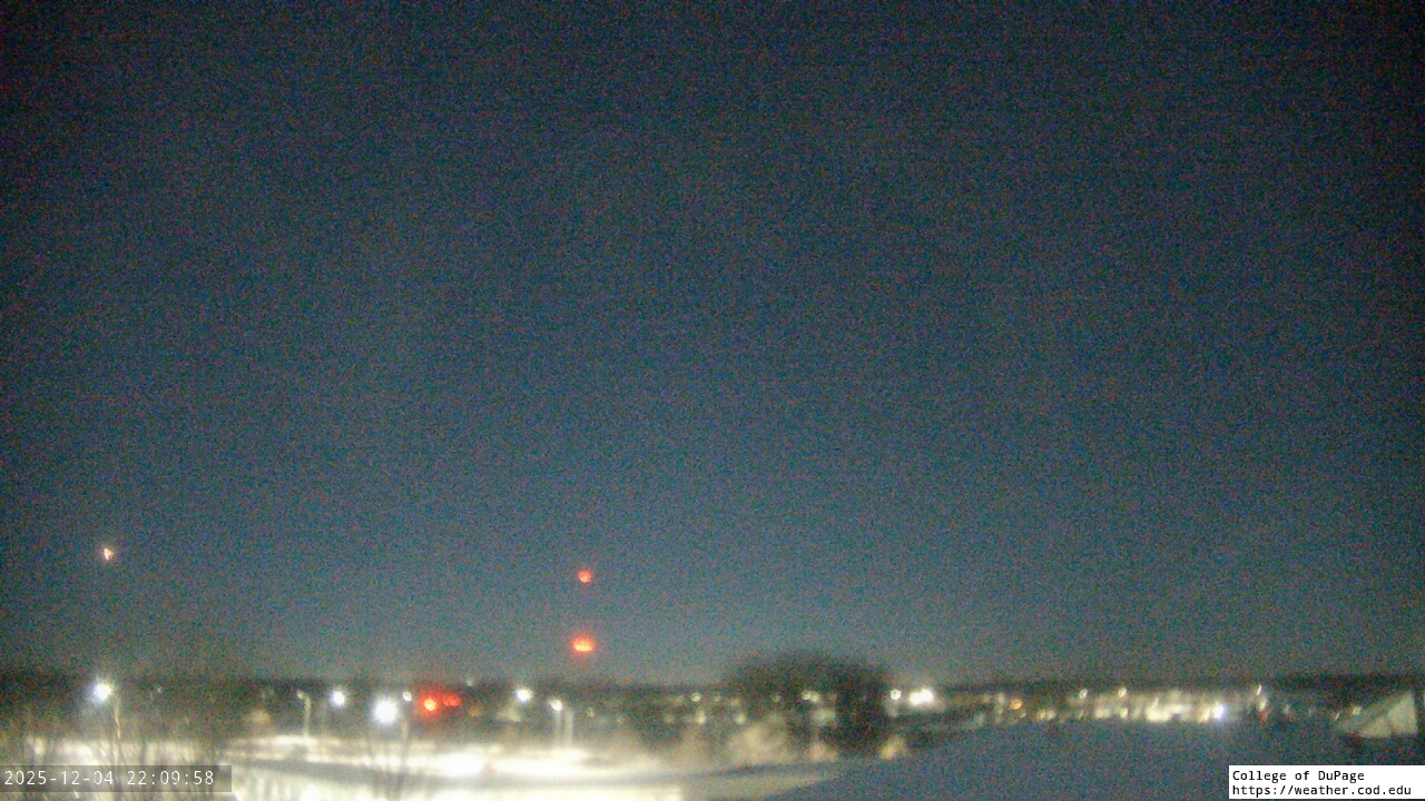 Thumbnail for current weather camera view from College of DuPage in Glen Ellyn, Illinois