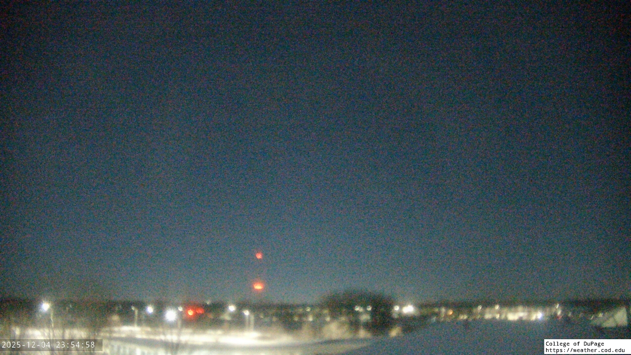 Thumbnail for current weather camera view from College of DuPage in Glen Ellyn, Illinois