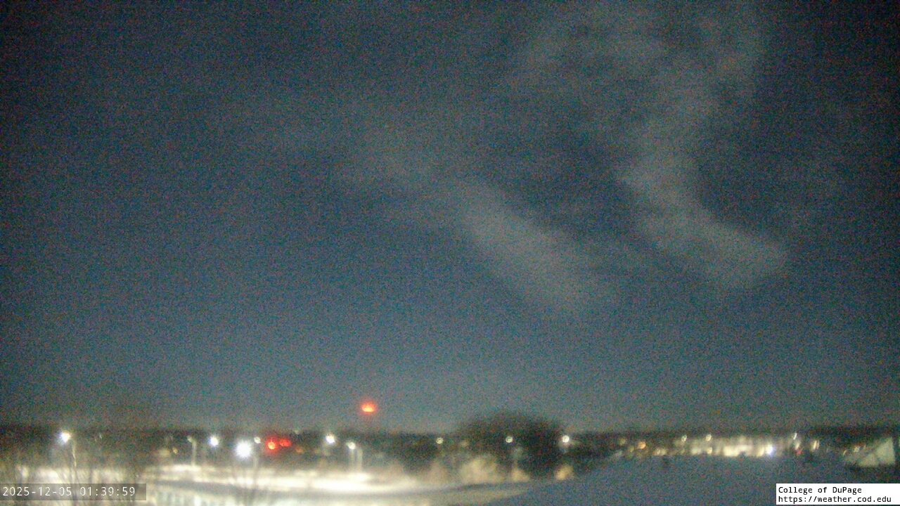 Thumbnail for current weather camera view from College of DuPage in Glen Ellyn, Illinois