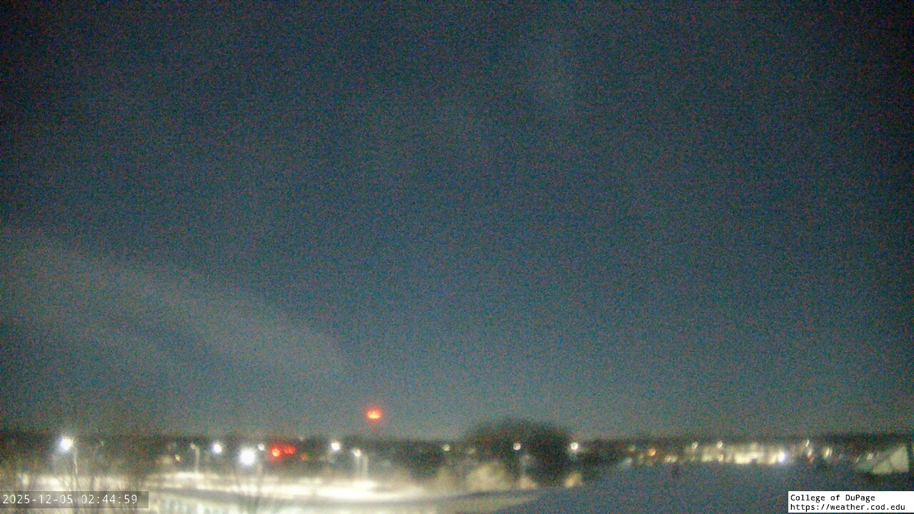 Thumbnail for current weather camera view from College of DuPage in Glen Ellyn, Illinois