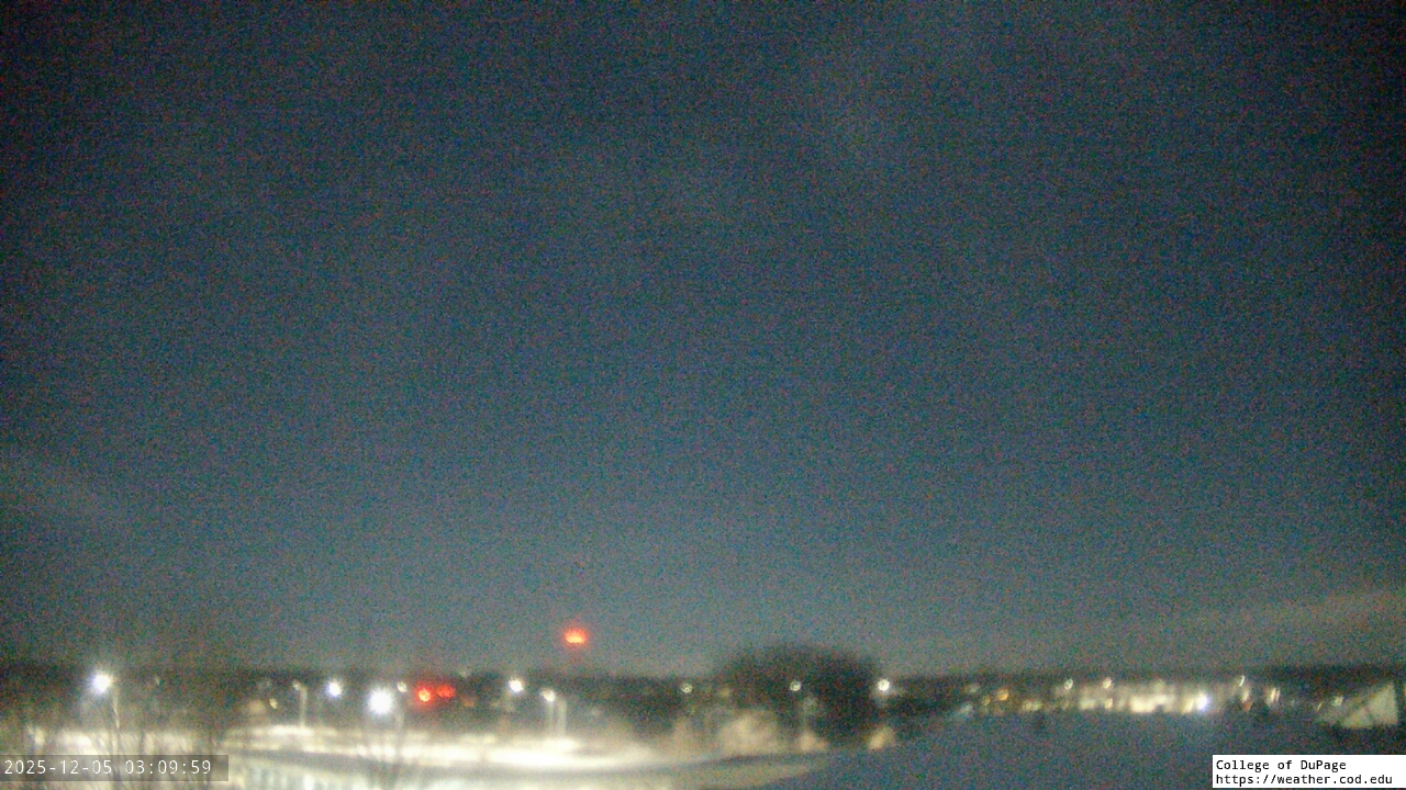 Thumbnail for current weather camera view from College of DuPage in Glen Ellyn, Illinois