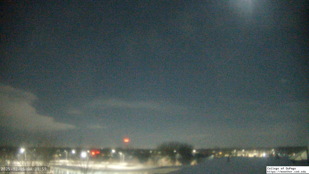 Thumbnail for current weather camera view from College of DuPage in Glen Ellyn, Illinois