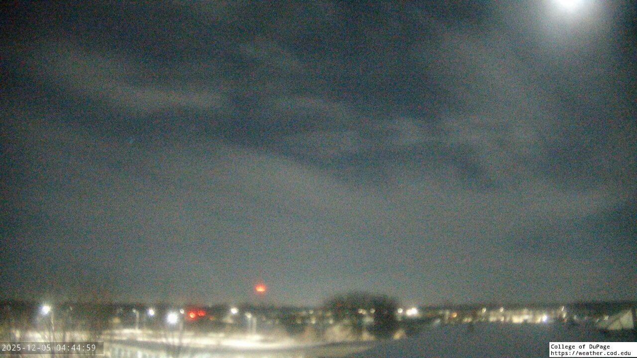 Thumbnail for current weather camera view from College of DuPage in Glen Ellyn, Illinois