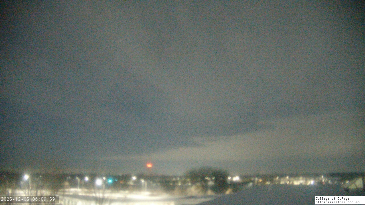 Thumbnail for current weather camera view from College of DuPage in Glen Ellyn, Illinois