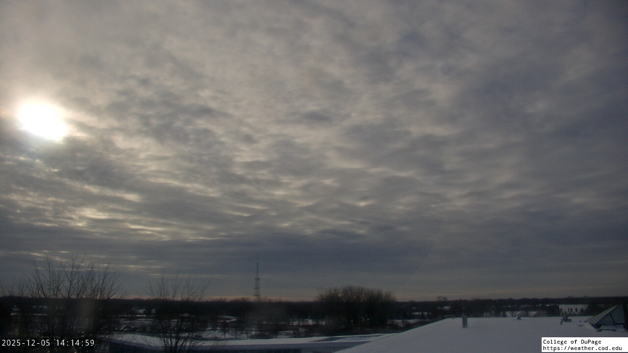 Thumbnail for current weather camera view from College of DuPage in Glen Ellyn, Illinois