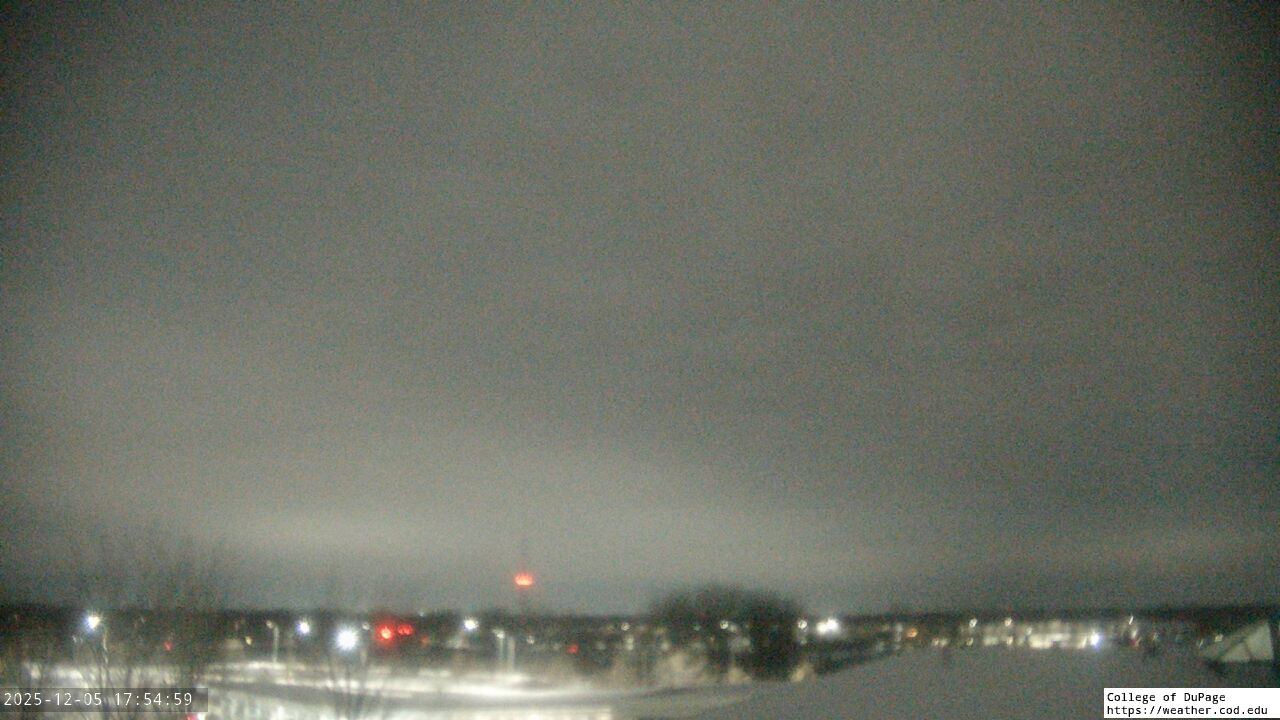Thumbnail for current weather camera view from College of DuPage in Glen Ellyn, Illinois