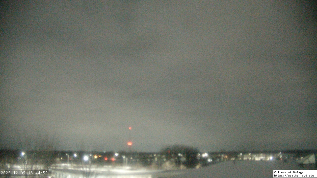 Thumbnail for current weather camera view from College of DuPage in Glen Ellyn, Illinois