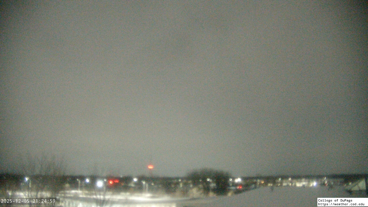 Thumbnail for current weather camera view from College of DuPage in Glen Ellyn, Illinois